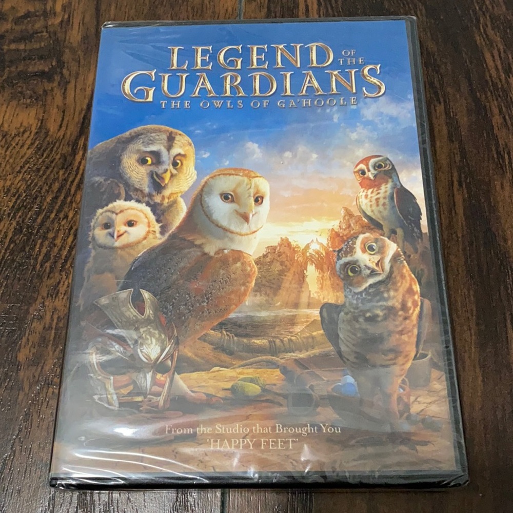 New sealed Legend of the Guardians dvd